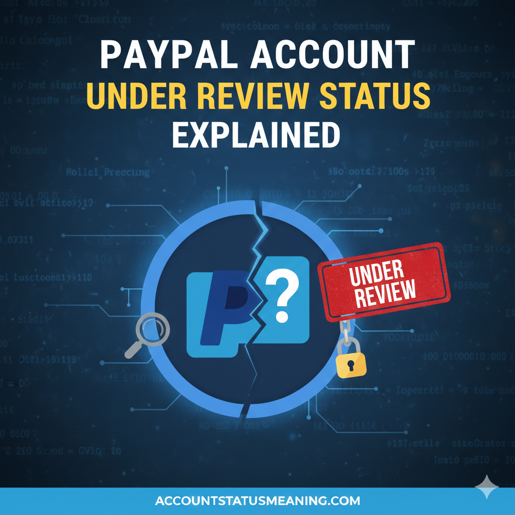 PayPal Account Under Review Status Explained