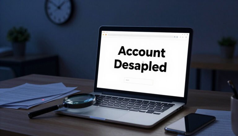 Account Disabled – What Triggered It