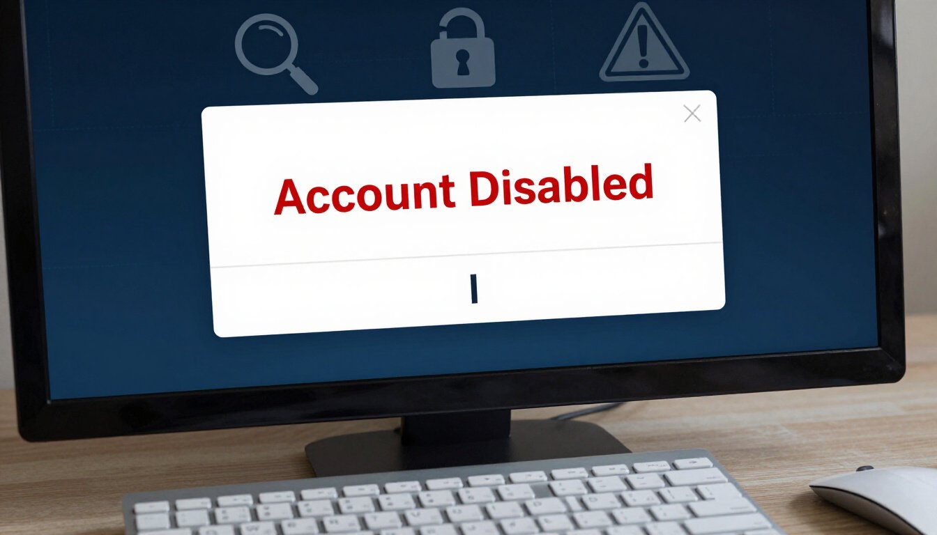 Common Causes of Account Disablement