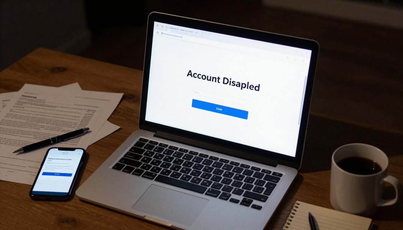 Steps to Recover a Disabled Account