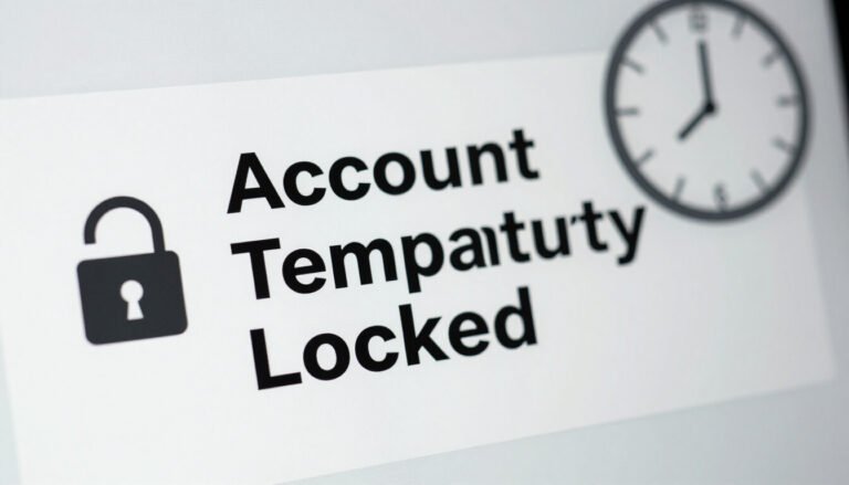 Account Temporarily Locked – Meaning & Duration