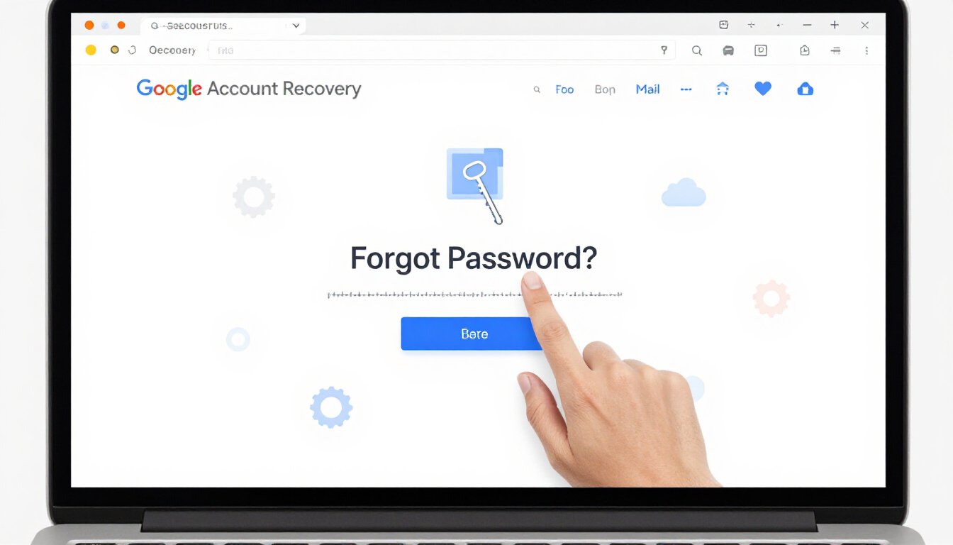 Using Google Account Recovery Page