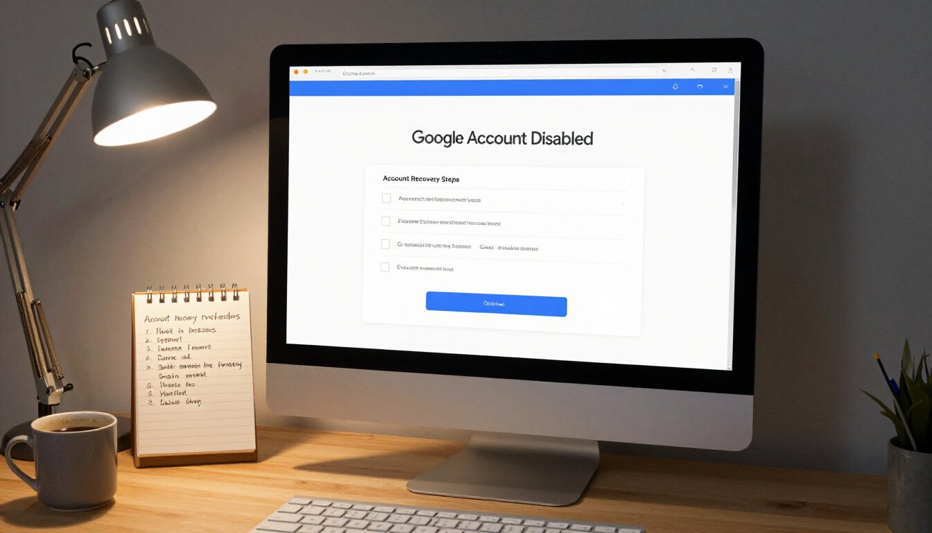 Google Account Disabled Error Meaning And Solutions 4 Steps to Recover a Disabled Account