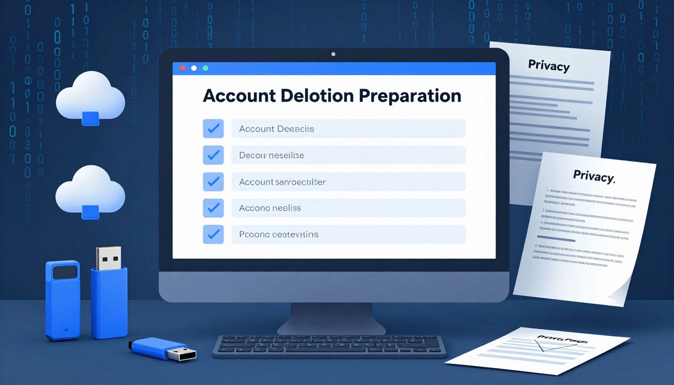 Steps to Prepare for Account Deletion