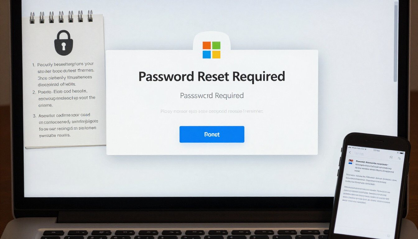 Microsoft Password Reset Required Notification Meaning 3 Steps to Take After Receiving the Notification