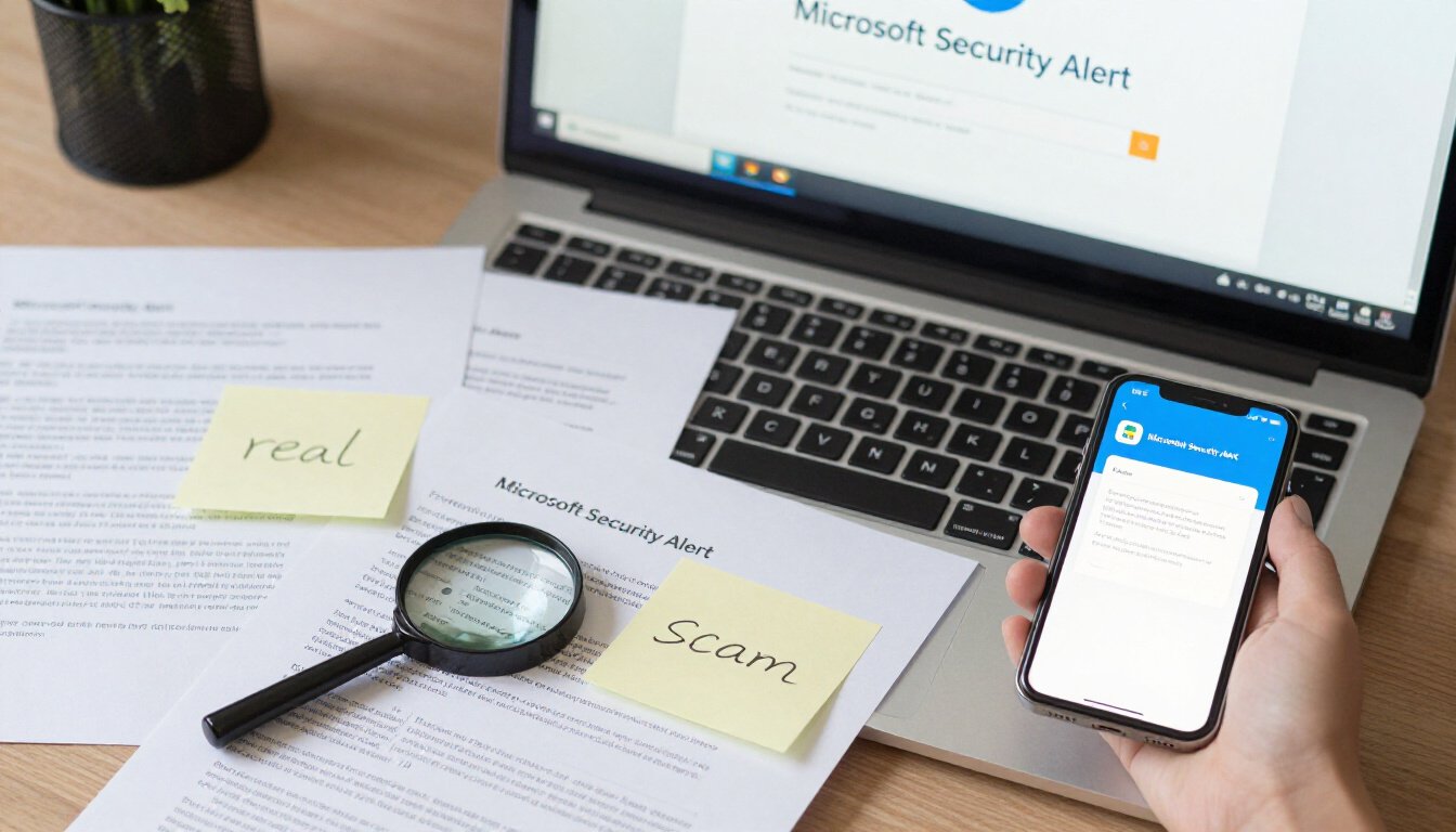 Microsoft Security Alert Email - Real or Scam?