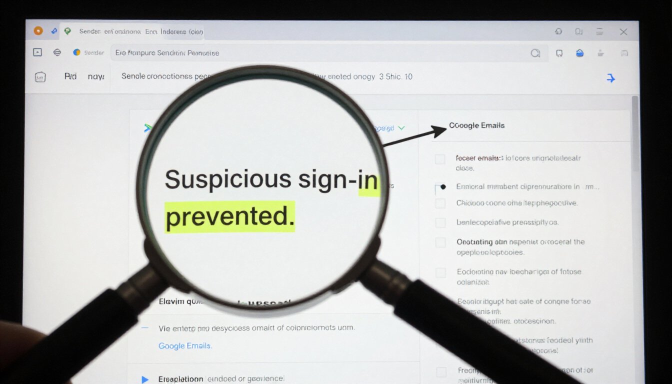 Identifying Legitimate Google Emails