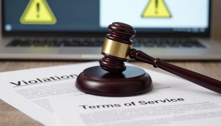 Terms of Service Violation Meaning Explained