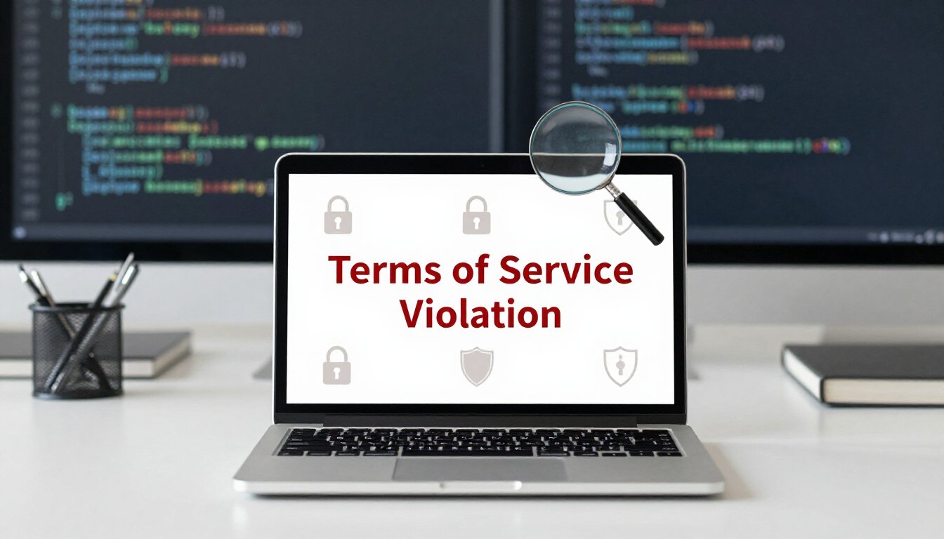 Enforcing Terms of Service