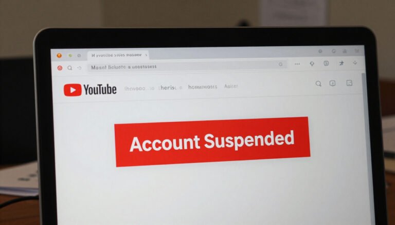 What Does Account Suspended Mean on YouTube?