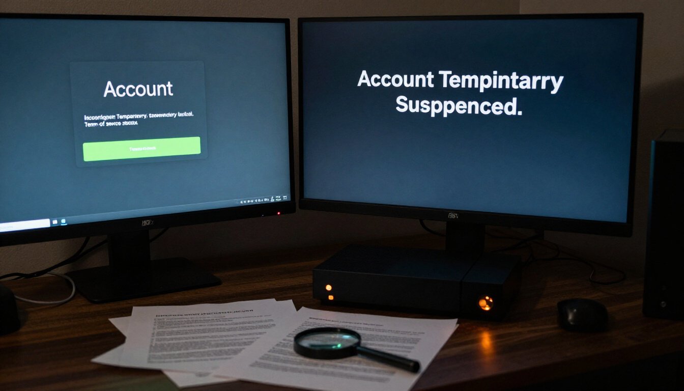 Reasons for Temporary Suspension