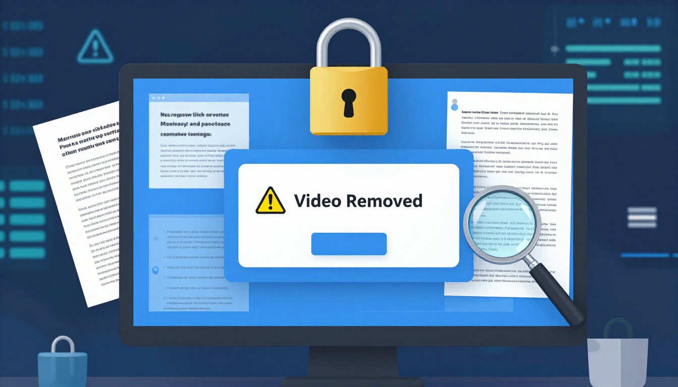 What Does Video Removed for Violating Community Guidelines Mean?