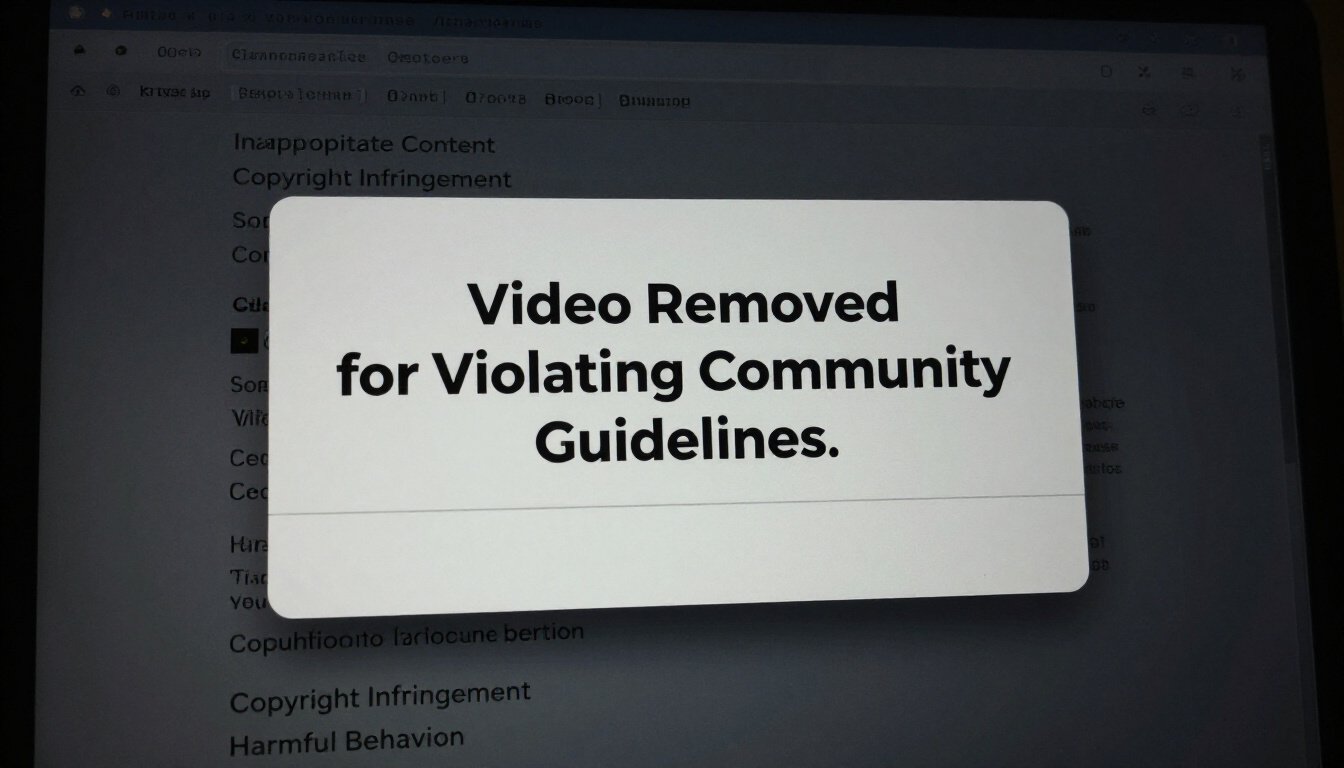 Common Reasons for Video Removal