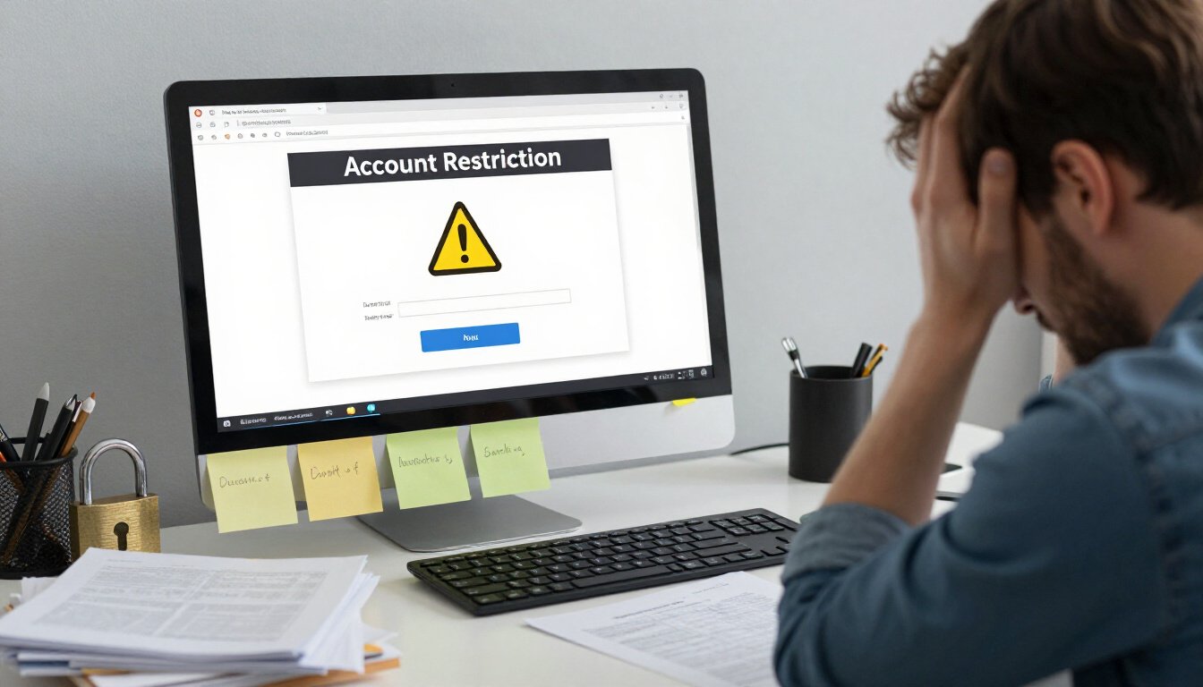 What Not to Do When Your Account Is Restricted