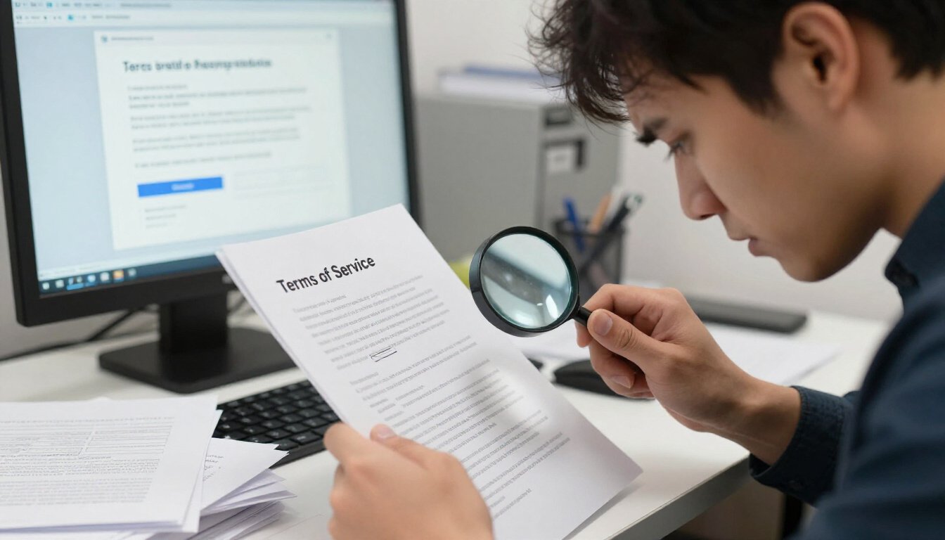 Ignoring Terms of Service